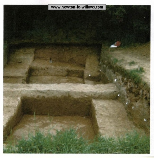 Castle Hill - excavation trench