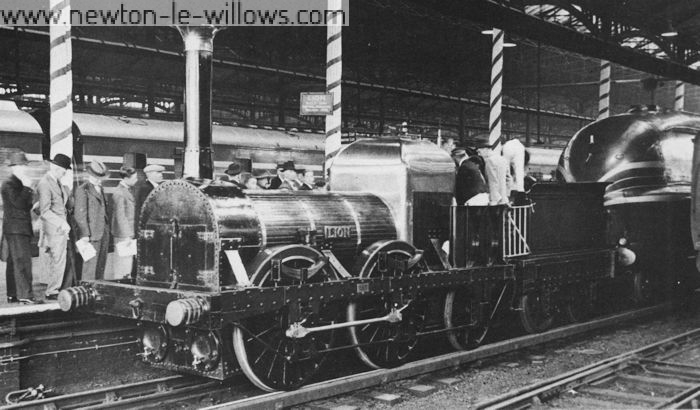 At Euston station for the Century of Progress London & Birmingham Rly centenary exhibition in September 1938. 