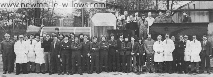 The result of team effort... all the apprentices, graduate trainees, engineers, painters and specialists who restored ‘Lion’ - the world’s oldest original operating locomotive.