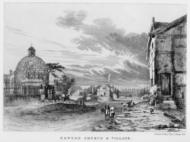 1831 Newton Engraving